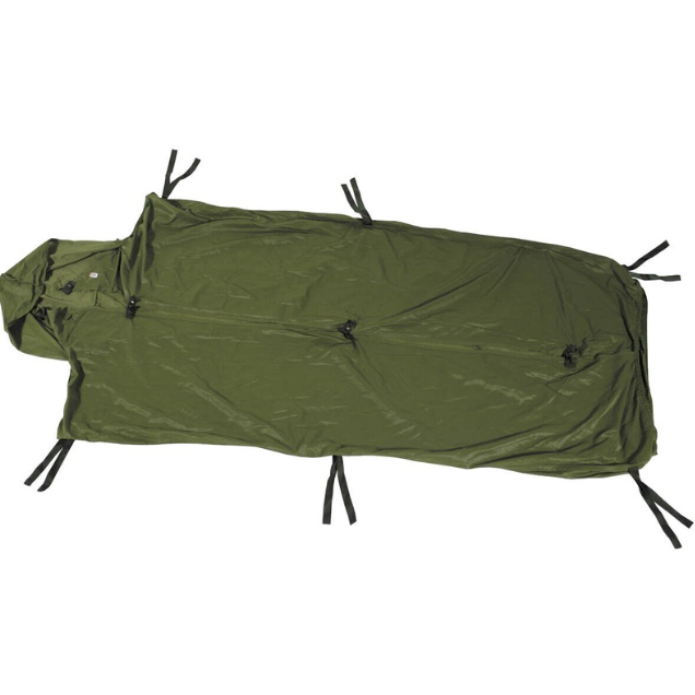 Original British Army Military GB Sleeping Bag Lining OD Green Used