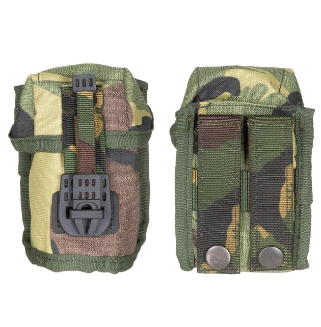 Original Dutch Army Military NL Grenade Pouch Molle Camo