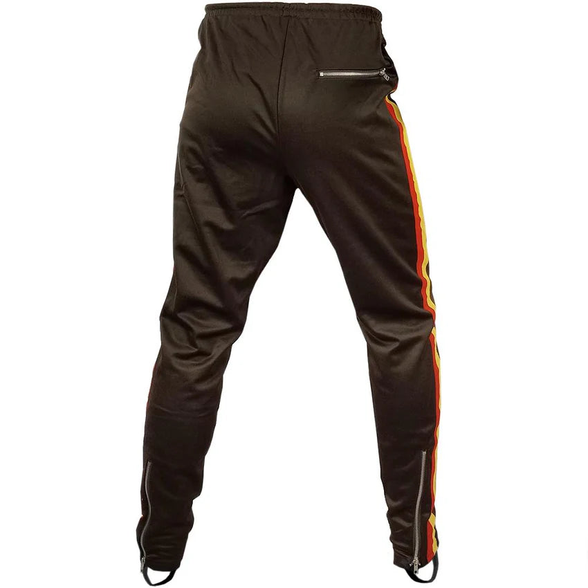 East German DDR Vintage ASV Gym Trainings Pants Outdoor Sport Black