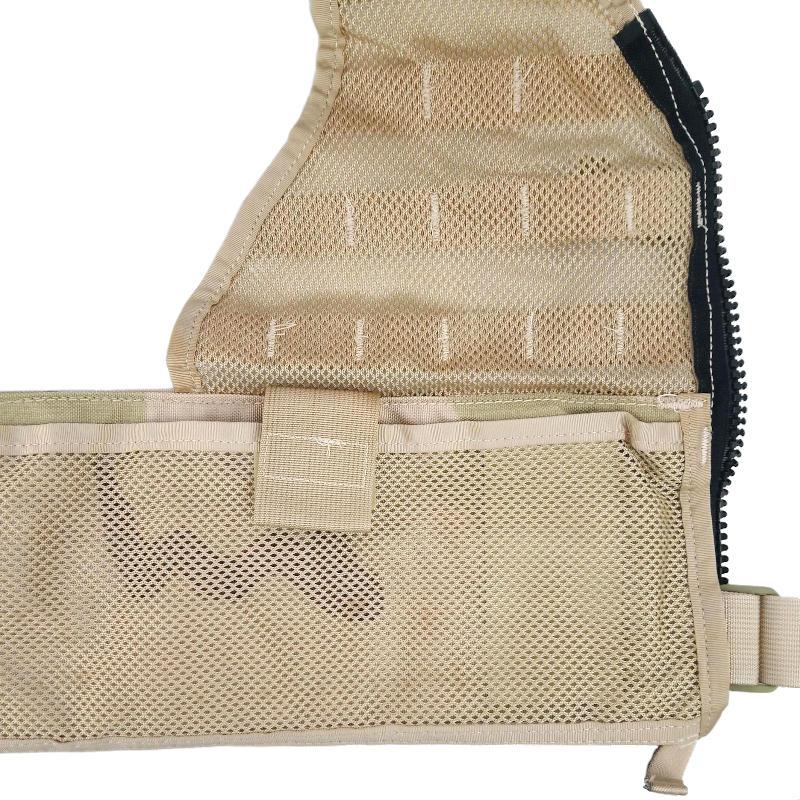 Original US Army Military Combat Vest MOLLE II Modular FLC 3 Col. Desert Used