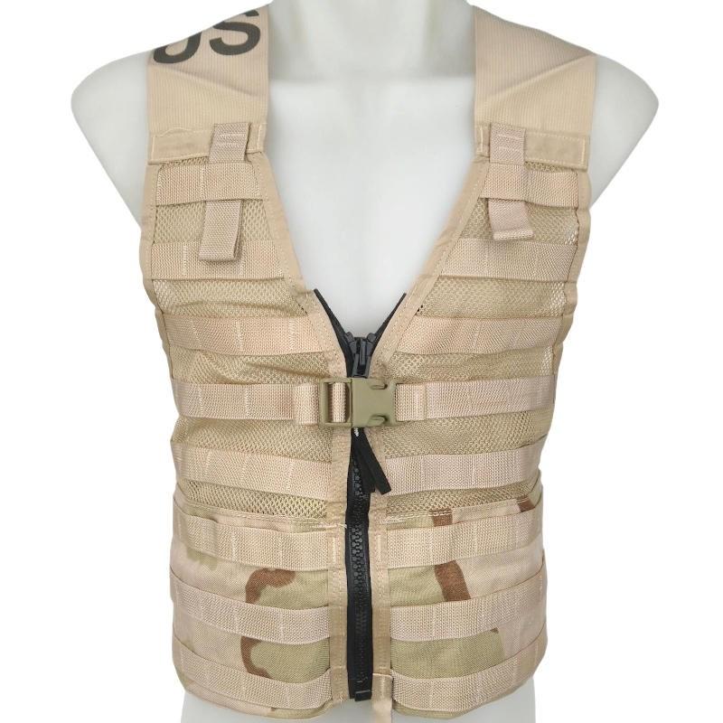 Original US Army Military Combat Vest MOLLE II Modular FLC 3 Col. Desert Used