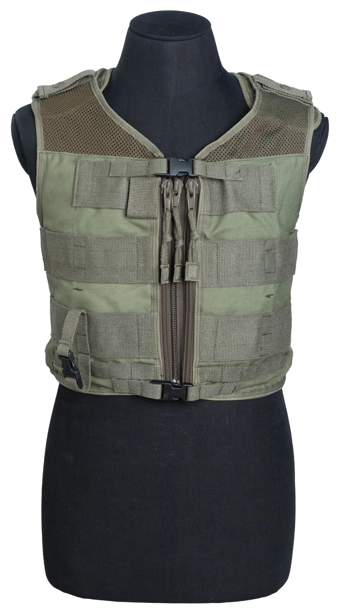 Original Austrian Army Military Tactical Vest OD Green Pre-owned One Size
