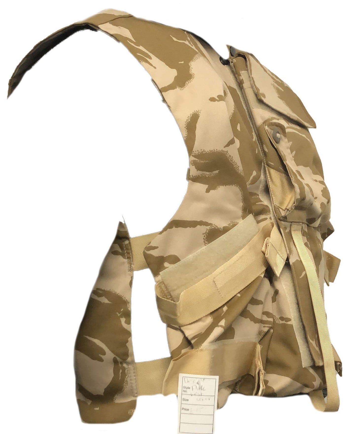 Original British Army Military GB Cover Combat Vest Used