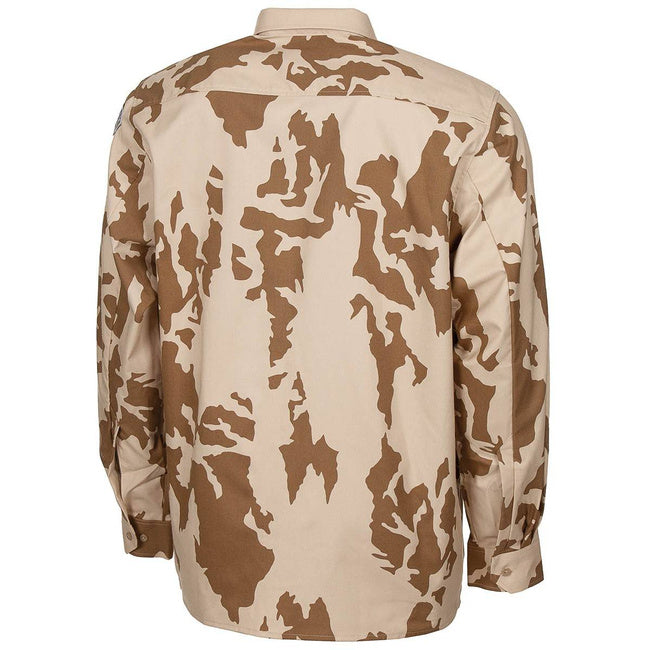 Original CZ Military Army Shirt Long Sleeves M 95 CZ Desert Camo New