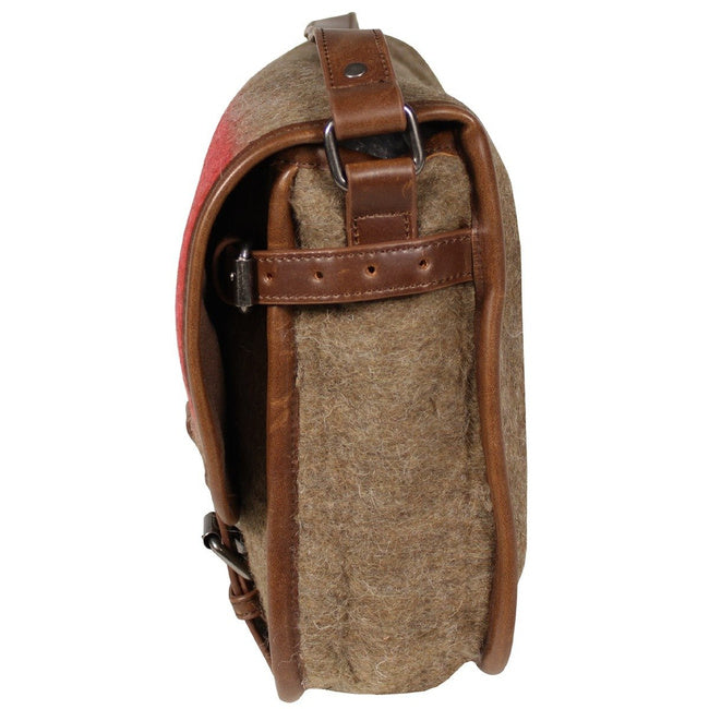 Vintage-Look Swiss Army Blanket Bag | High-Quality Adjustable Shoulder Strap