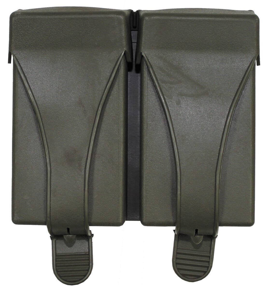 Original German Bundeswehr Army Military Ammo Pouch G3 Double OD Green Used