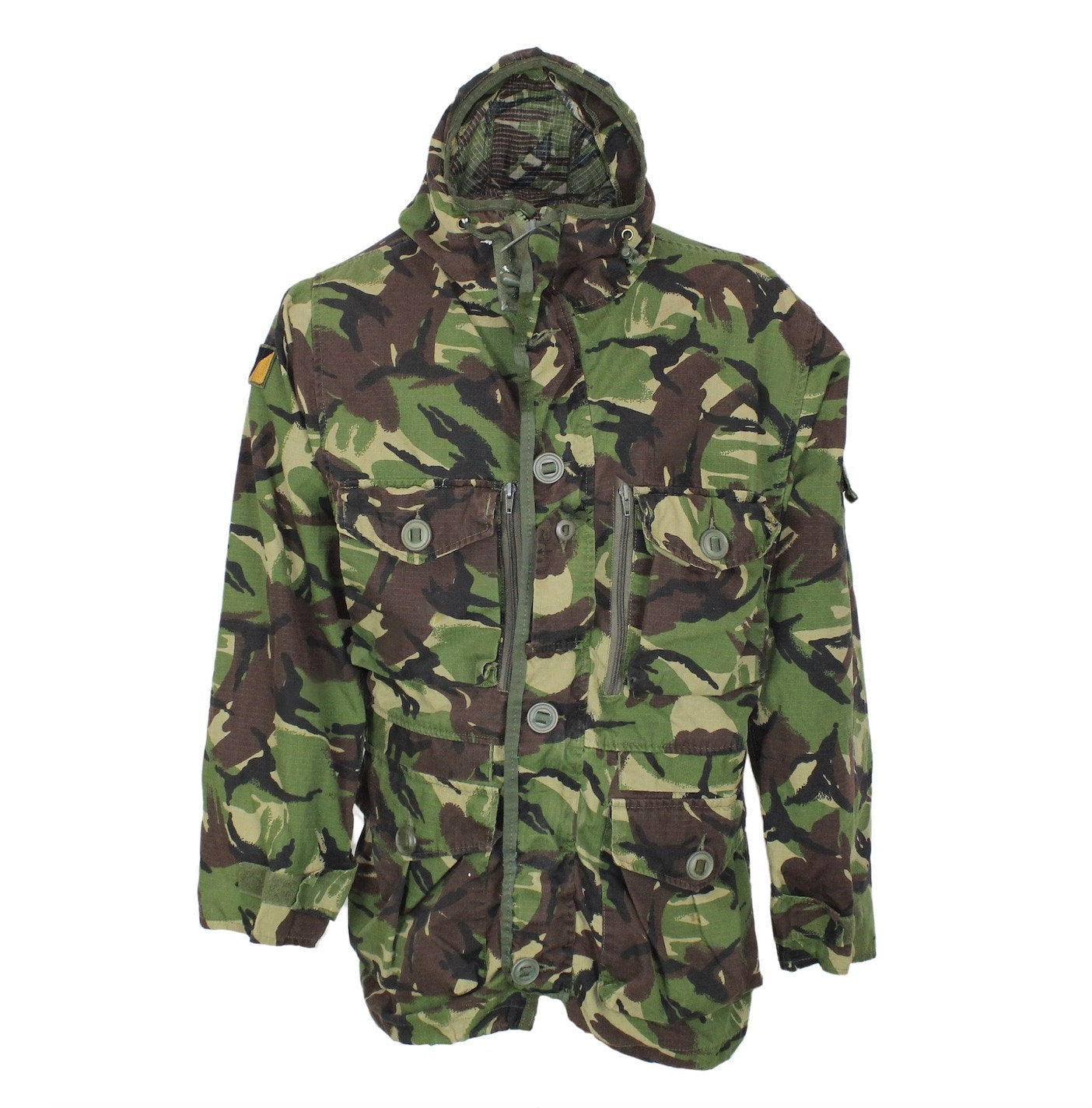 Original British Army Military Combat DPM Jacket Parka Smock Windproof Camo Used Size 180/96