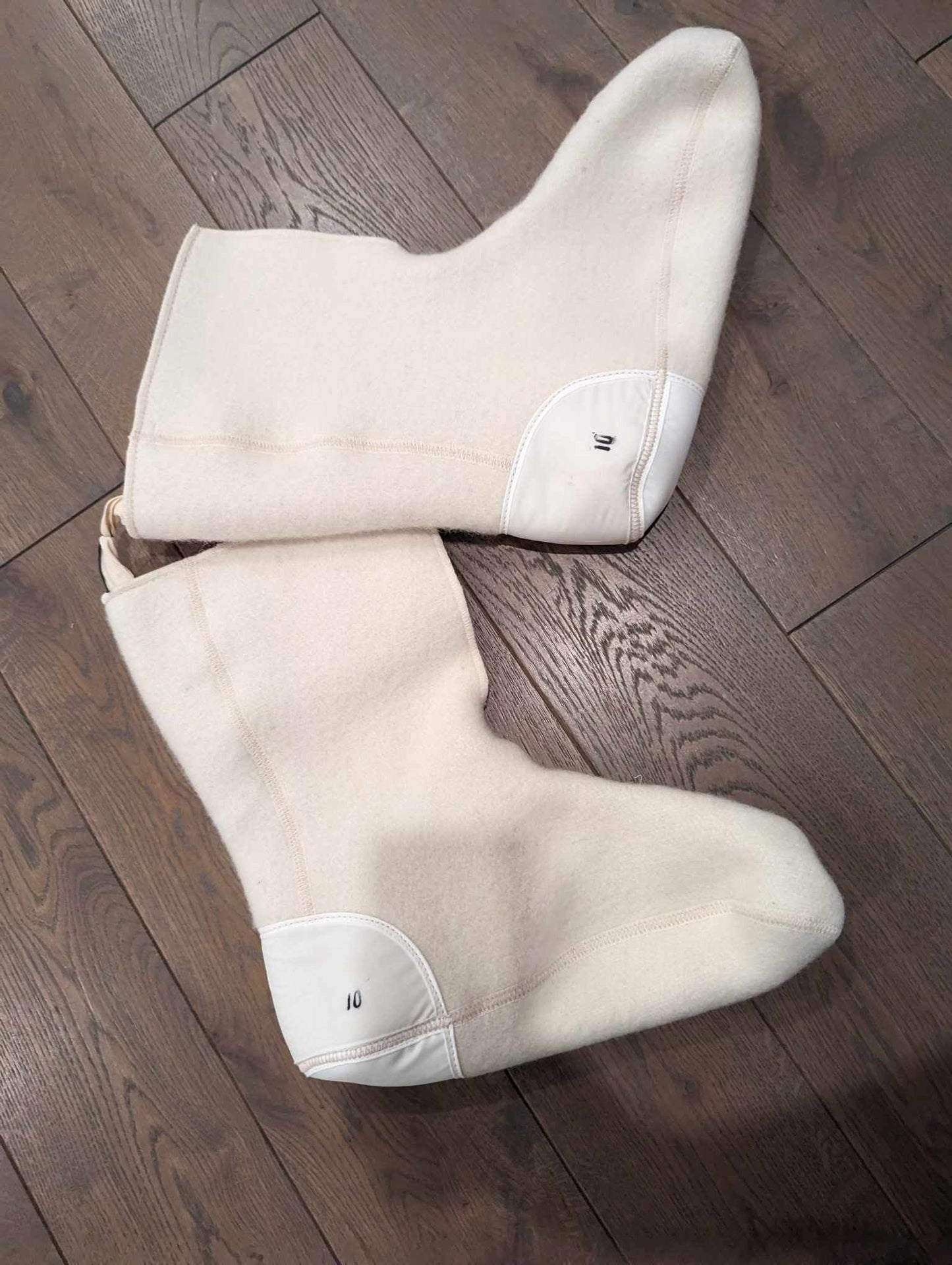 Original Canadian Army Mukluk Inner Shoes Wool NEW