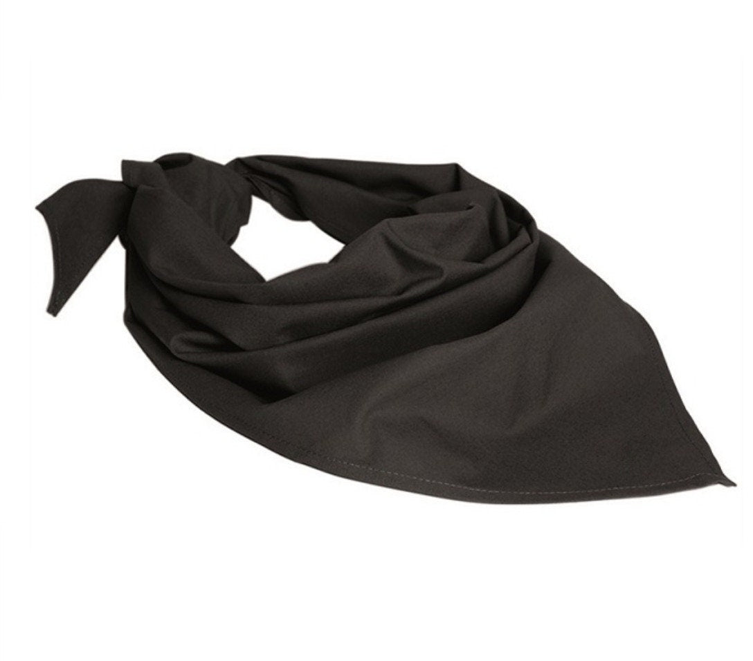 German Army Genuine Bandana Original Headwear Black