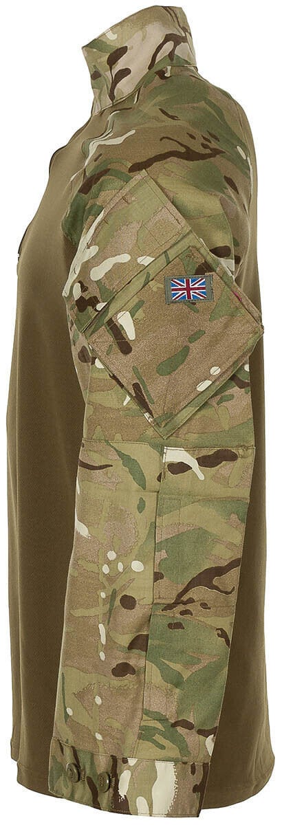 Original British Army Military Under Body Armour Shirt MTP Camo OD Green New
