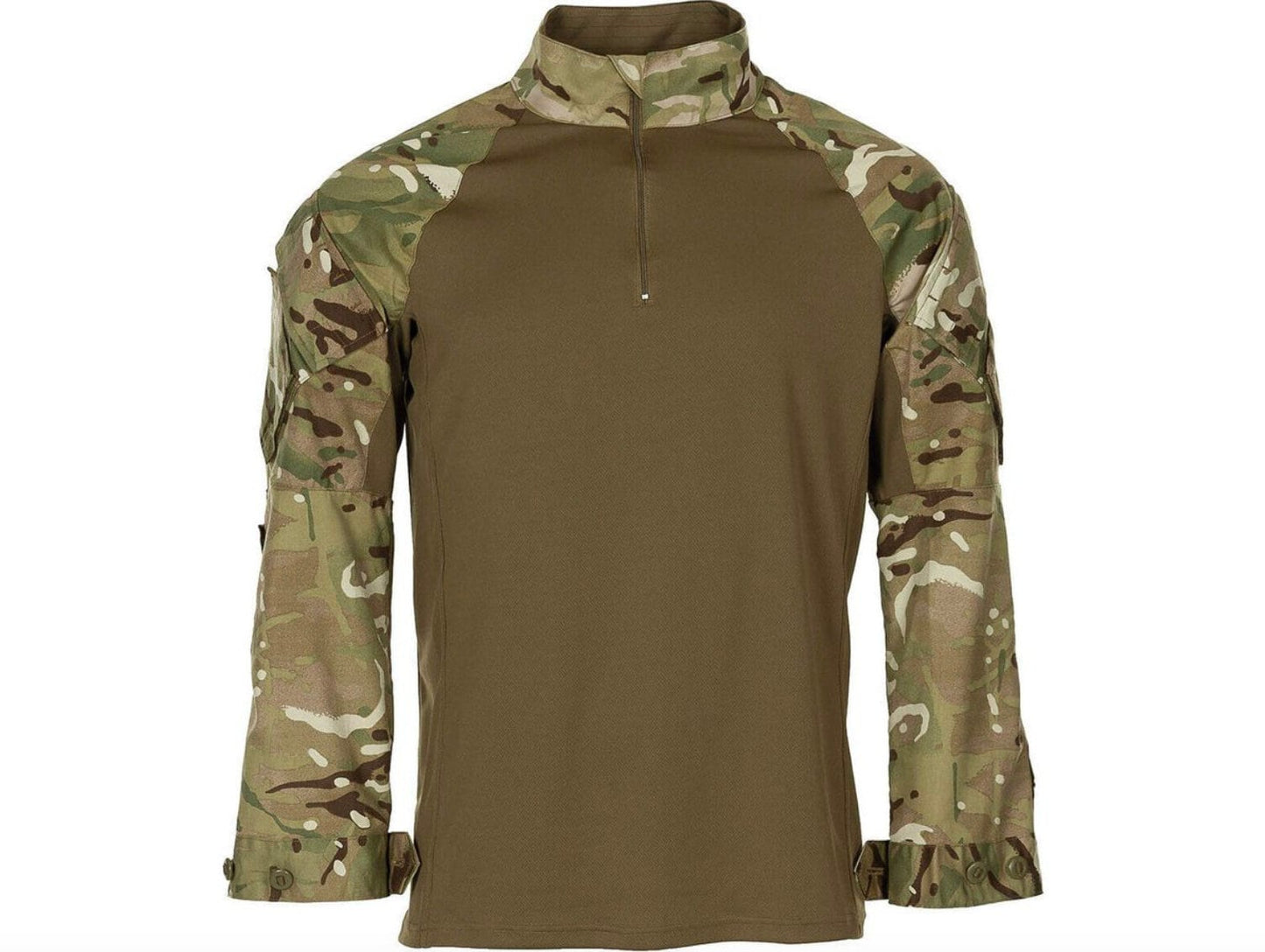 Original British Army Military Under Body Armour Shirt MTP Camo OD Green New