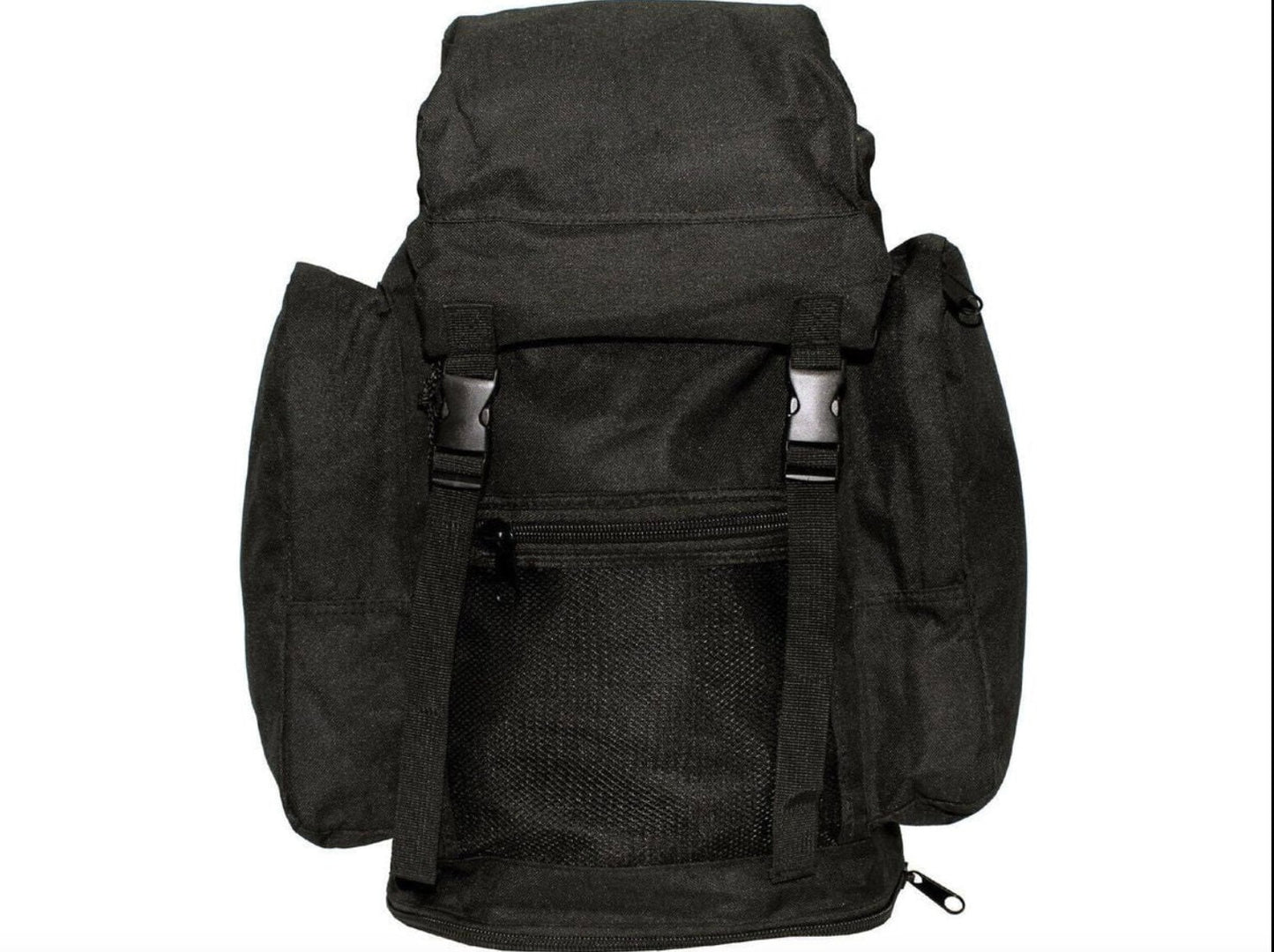 British Army Original Military Backpack Combat Black Used
