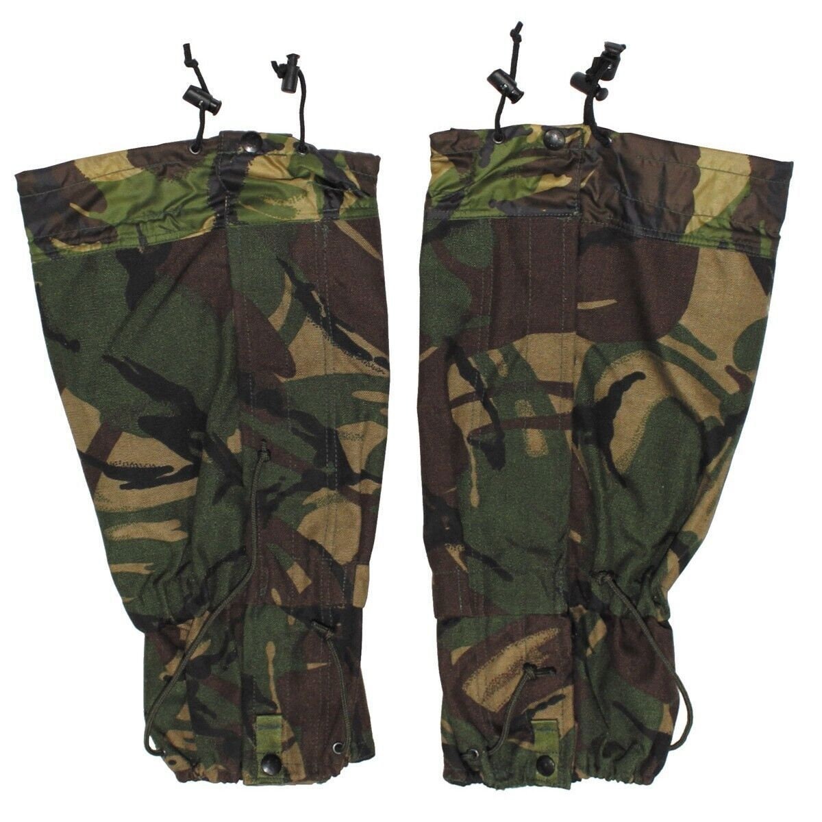 Original British Army Gaiters DPM Camo Military Surplus Tactical Gear