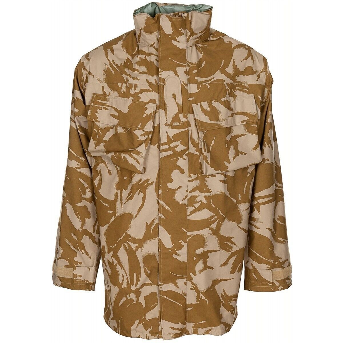 Original British Army Rain Jacket MVP Desert Camo Military Surplus