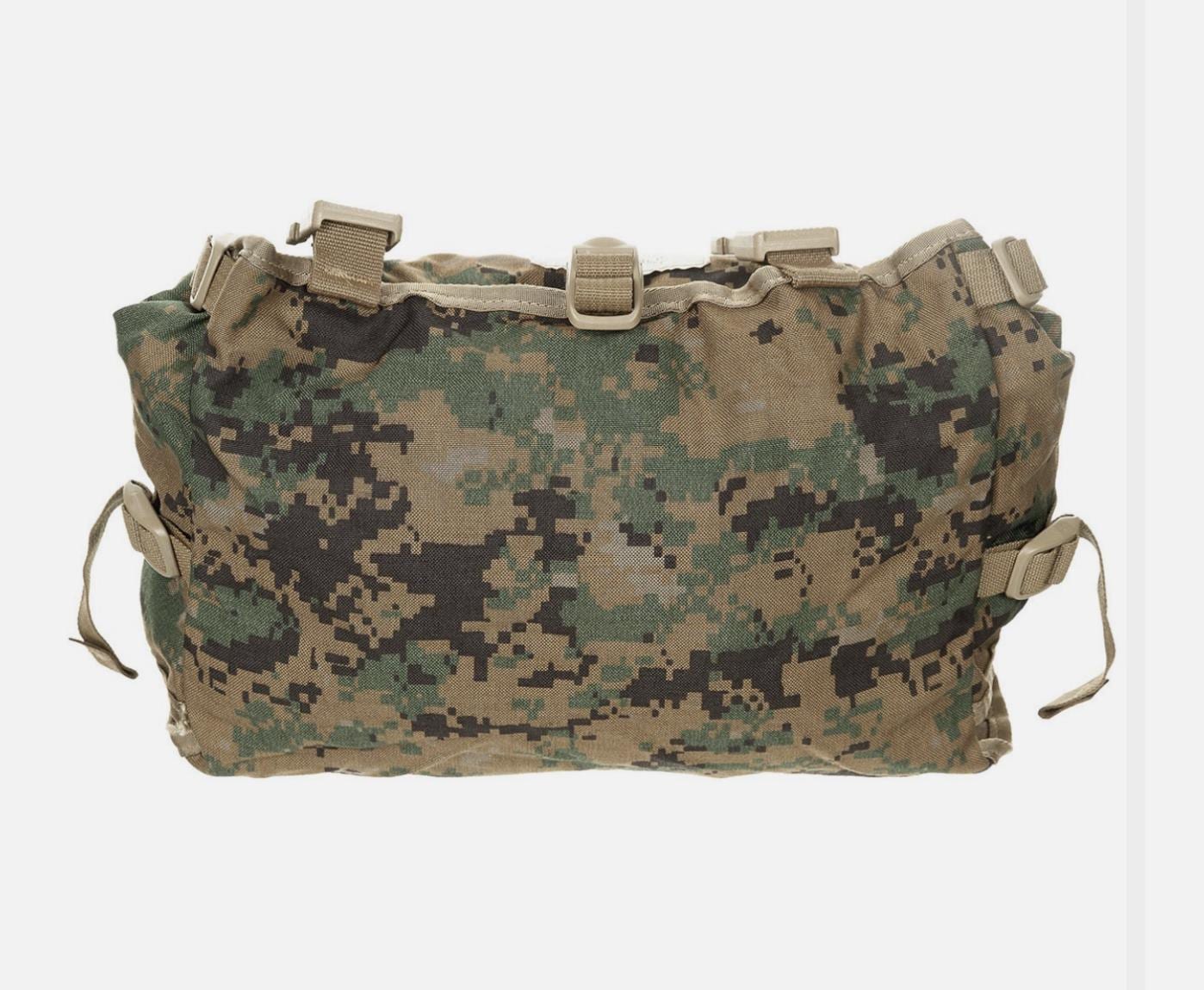 US Original Military Army Lid For Radio Pouch For Backpack USMC ILBE Used Camo Designed by Arc'teryx
