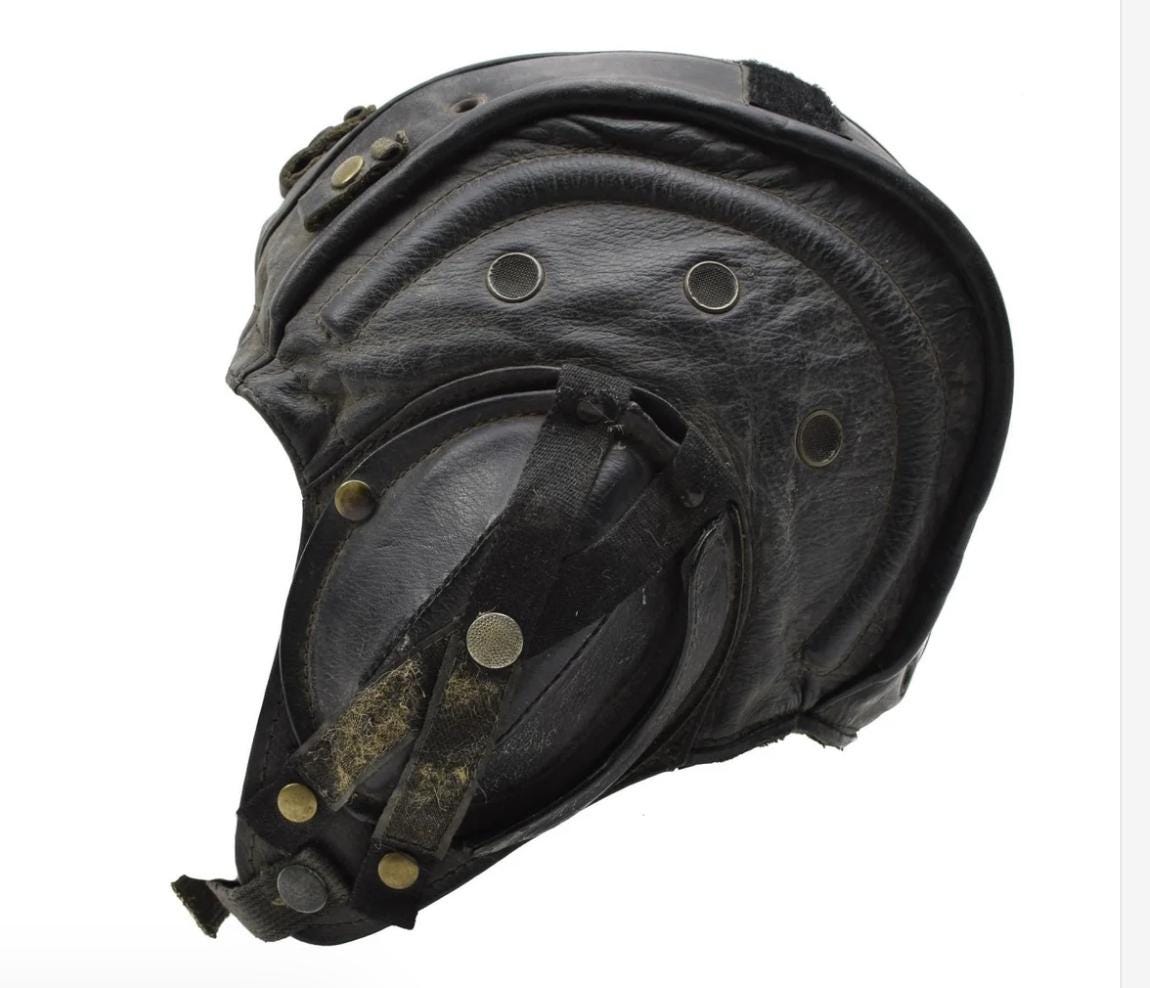 Original Belgian Military Tanker Helmet Hat – Black | Genuine Armored Vehicle Head & Ear Protection