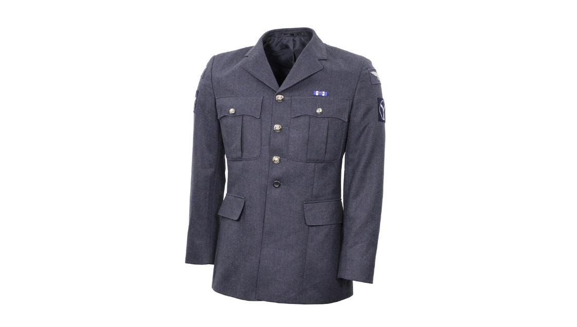 Genuine British RAF Formal Military Jacket – Blue | Royal Air Force Dress Uniform