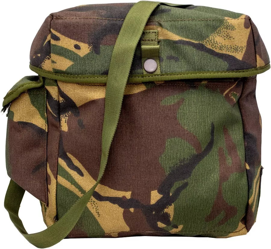 Original British Army Military GB Face Mask Bag DPM Camo Used