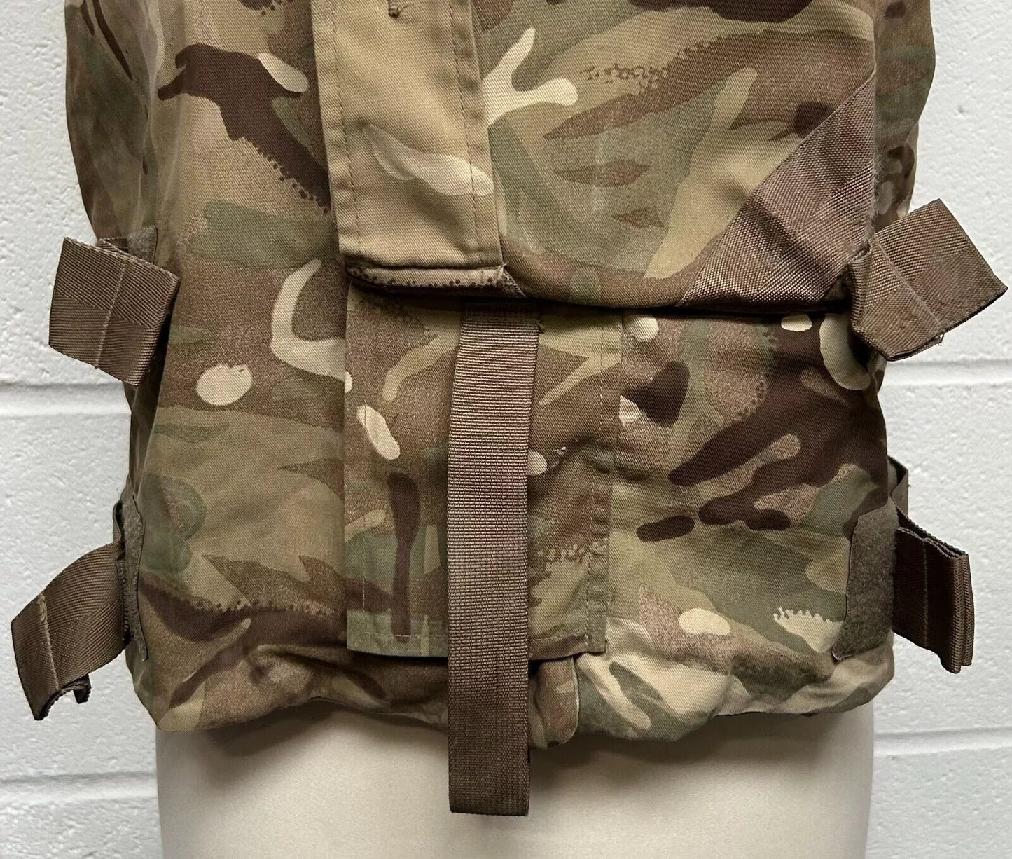 Original British Army Military GB Combat Vest Cover MTP Adjustable Size Durable