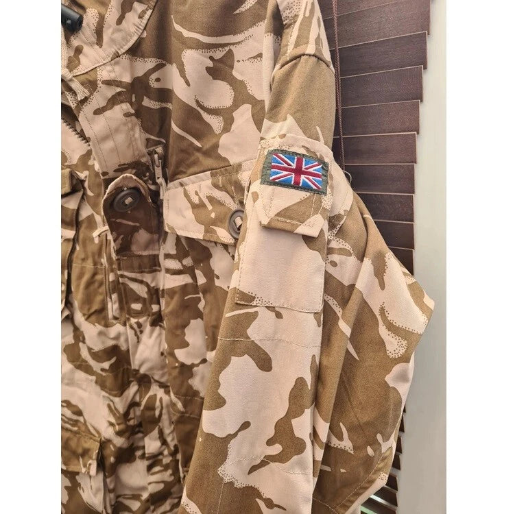Original British Army GB Jacket Combat DPM Desert Fire-Resistant