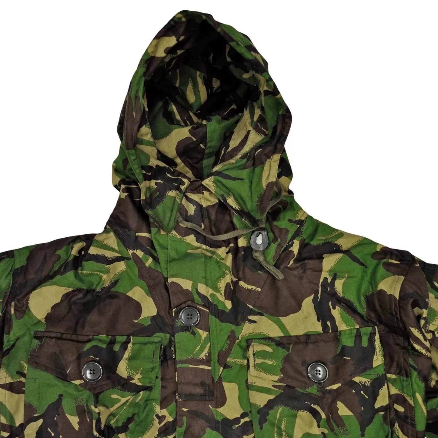 Original British Army Military Combat DPM Jacket Parka Smock Windproof Camo Used Size 180/96