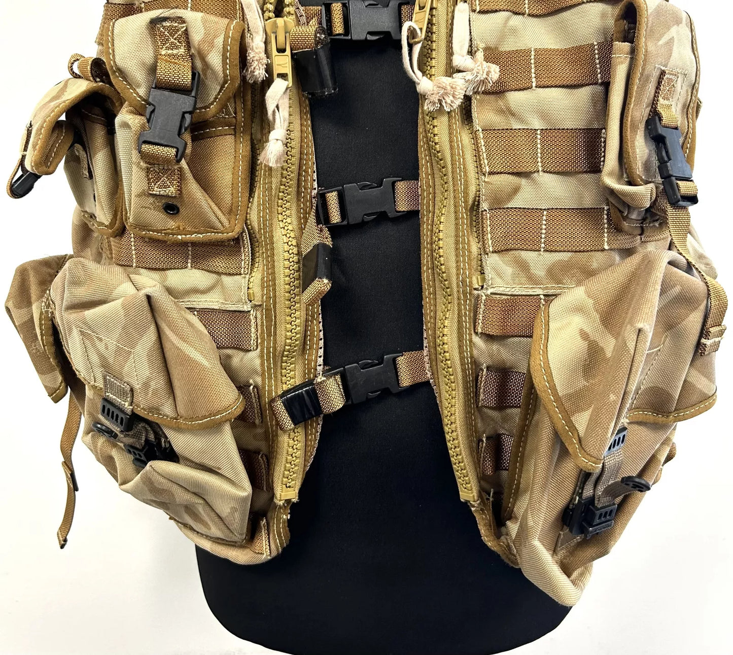 Original British GB Army Military Vest Tactical Used DPM Desert Camo