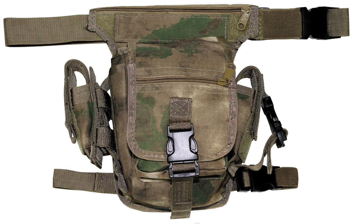 Hip Bag by MFH Belly Bag Belt Bag with Leg and Belt Mount Bag