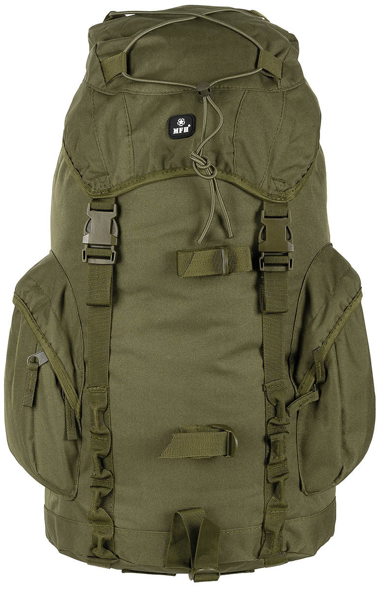 Backpack Recon III 35L OD Green Military Rucksack Hunting Heavy Duty MFH