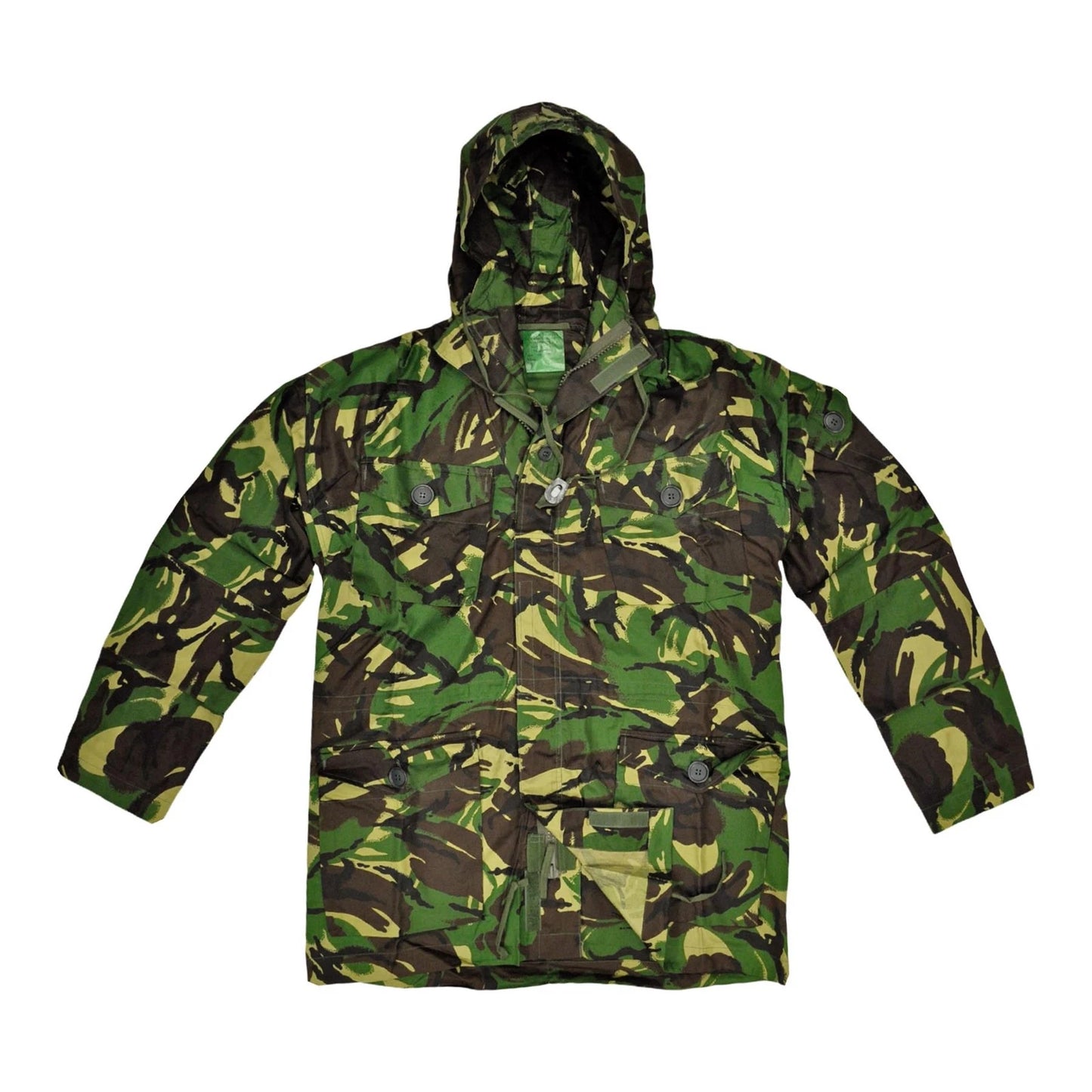 Original British Army Military Combat DPM Jacket Parka Smock Windproof Camo Used Size 180/96