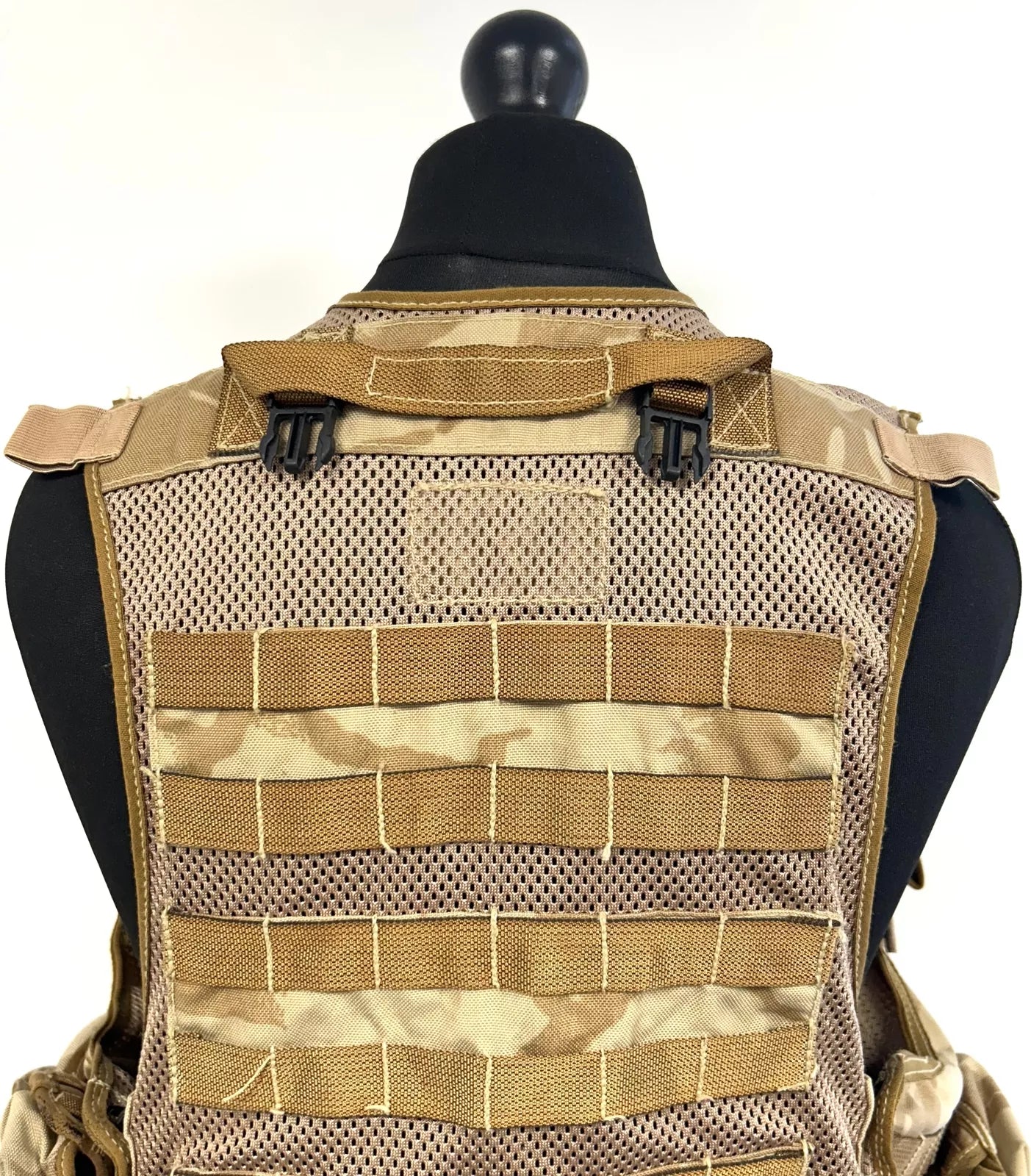 Original British GB Army Military Vest Tactical Used DPM Desert Camo
