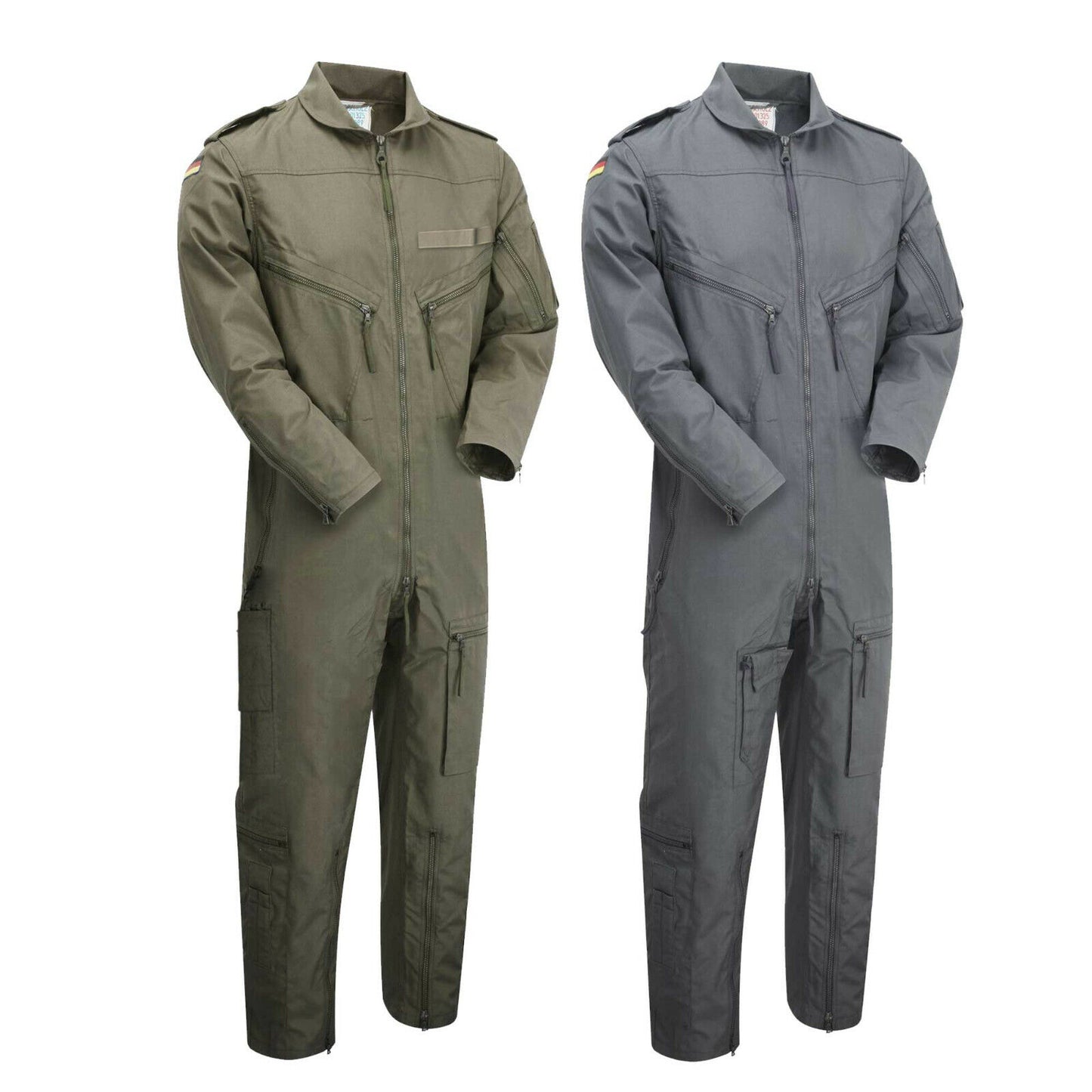 Original Bundeswehr German Army Military Flight Pilot Coverall NBC Grey New