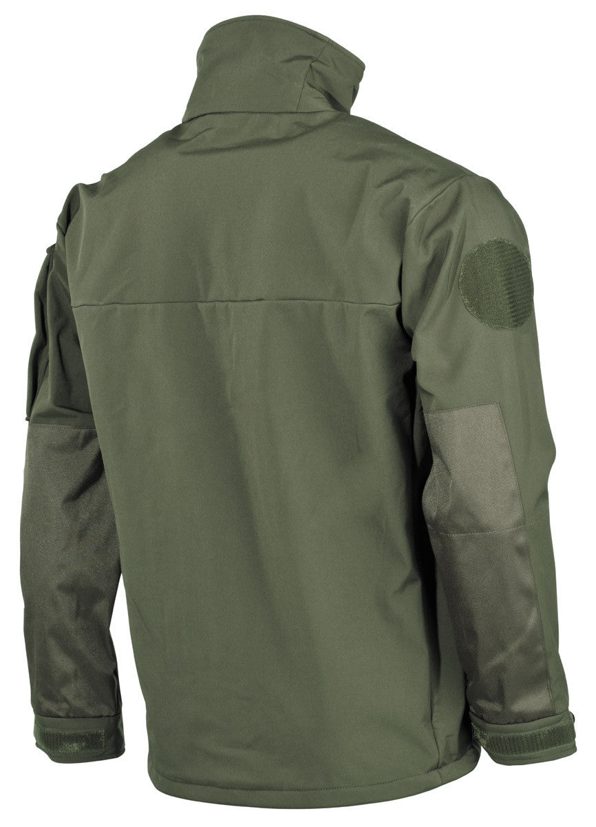 Australia Windproof Waterproof Soft Shell Jacket Men Army Military Combat Green