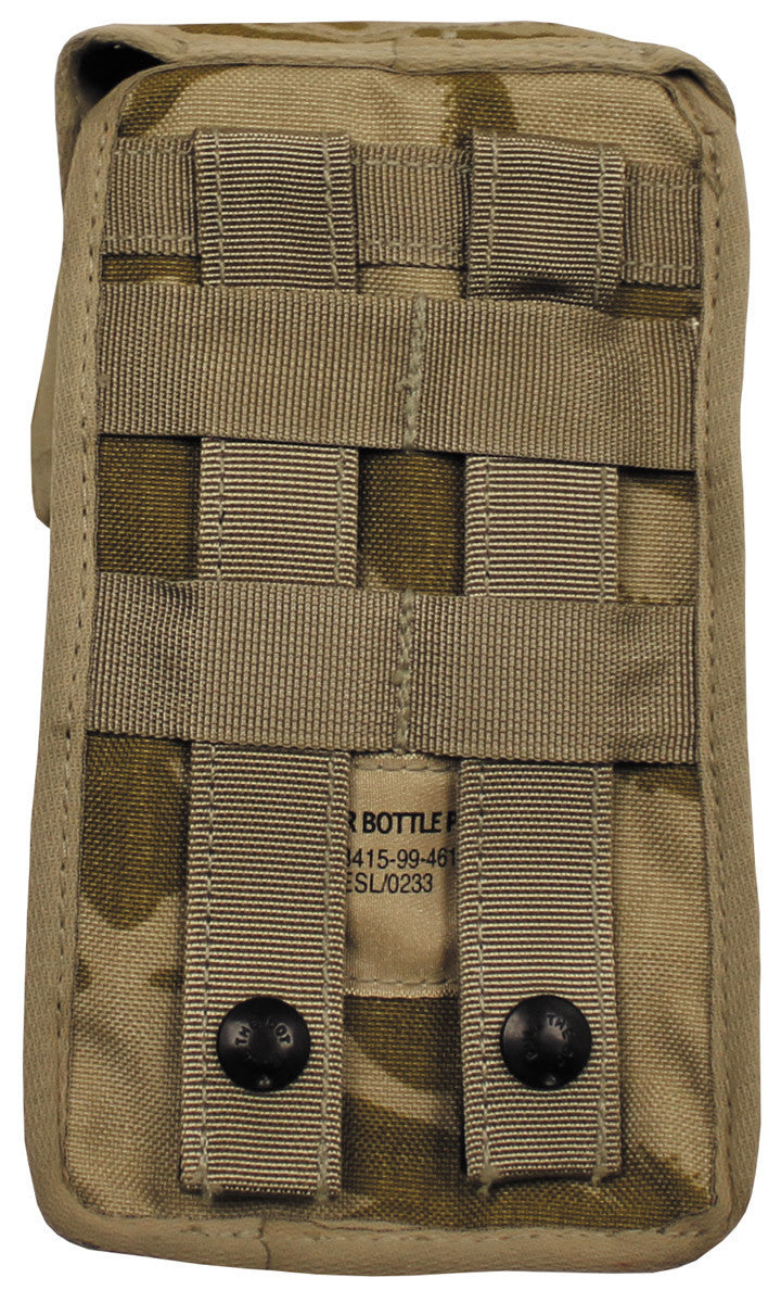GB Original Military Army Pouch Water Bottle MOLLE DPM Desert New