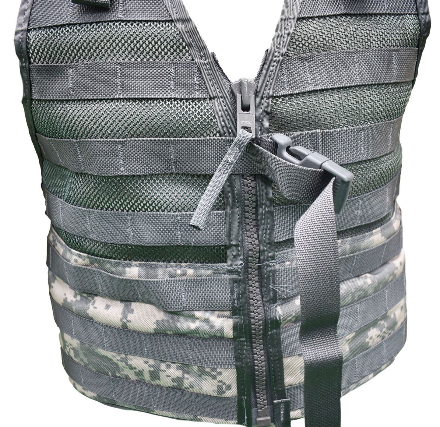 Original US Army Military Combat Vest MOLLE II Modular FLC AT-digital Camo