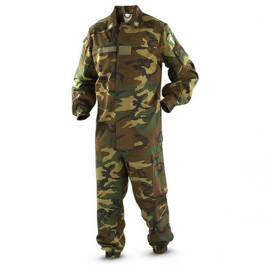 Original Italian Army Military Field Suit Camo Jacket and Pants