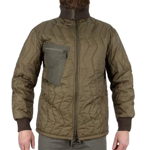 Original German Bundeswehr Outdoor Jacket Military Army Field Parka Quilt Liner
