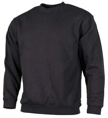 US Mens Tactical Combat Sweatshirt Military Training Army Black