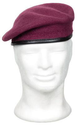 French Army Commando Military Army Small Crown Wool Beret Bordeaux