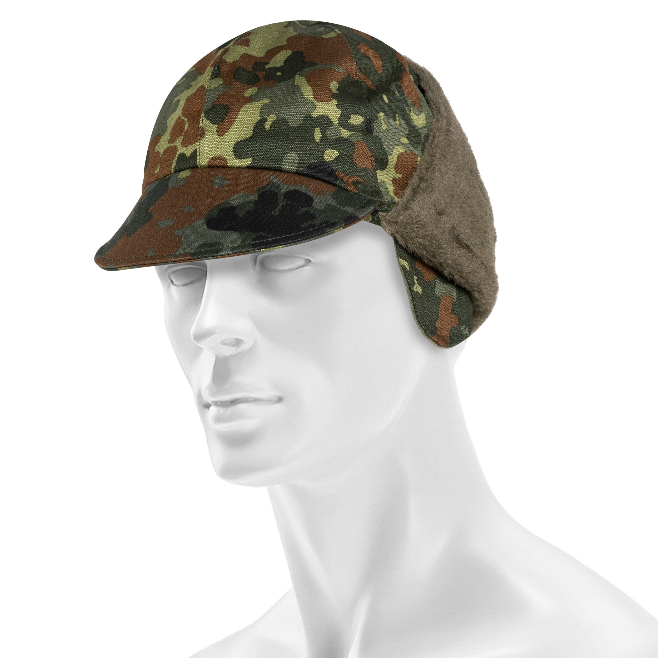 Original German Army Bundeswehr Military Winter Cap BW Camo New