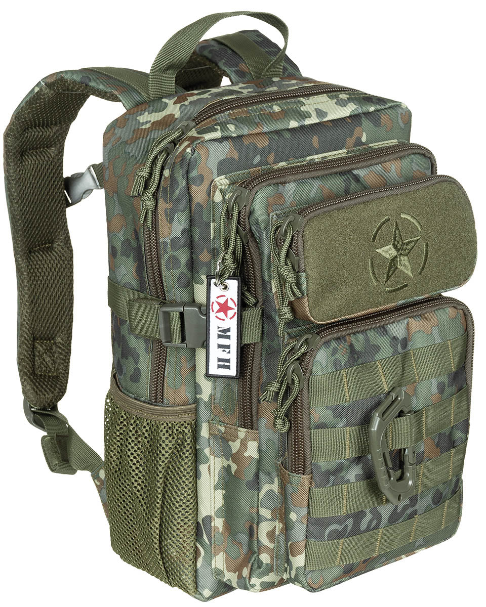 US Army Military Backpack Assault Combat Youngster BW Camo