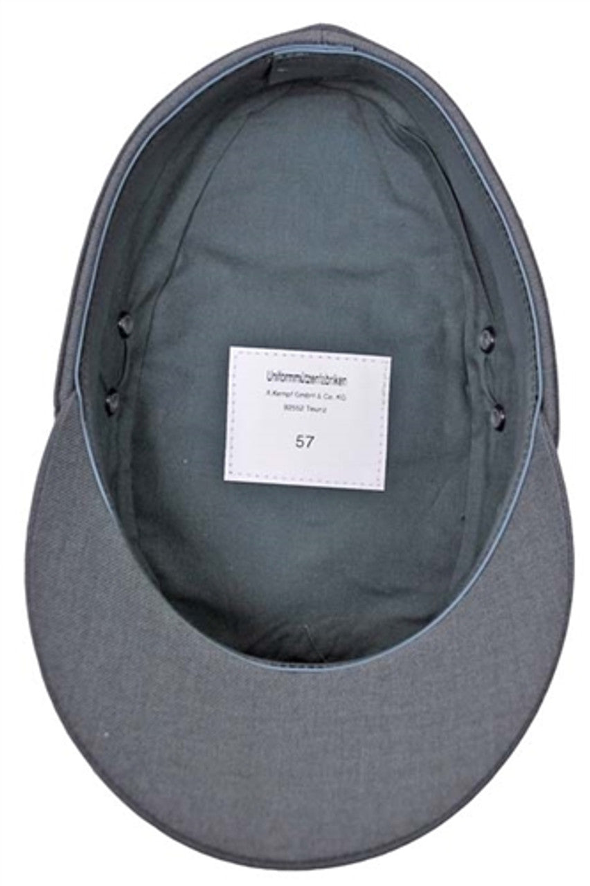 Genuine German Army Grey Mountain Troop Hat  Vintage Military Surplus Used