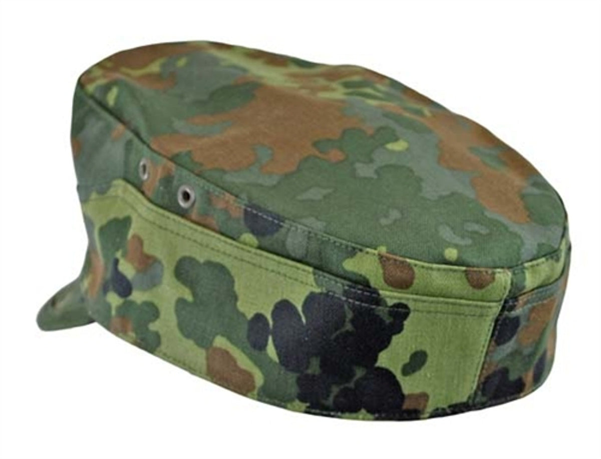 Original German Army Field Cap Size 55/56 Sorted Flecktarn – Like New