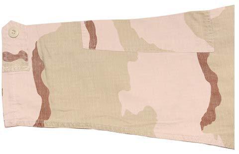 Teesar BDU Shirt Ripstop Prewashed 3-Colour Desert Military Top
