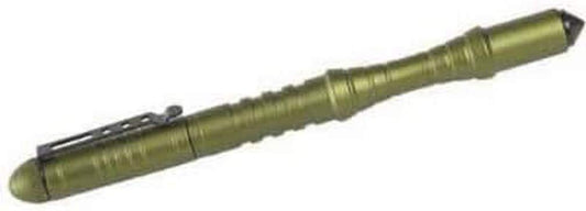 Mil-Tec Tactical Pen Olive – Self-Defense Pen with Glass Breaker Tip