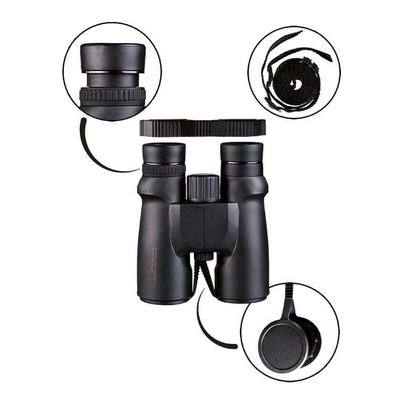 Mil-Tec Waterproof Binocular 8X42 Black