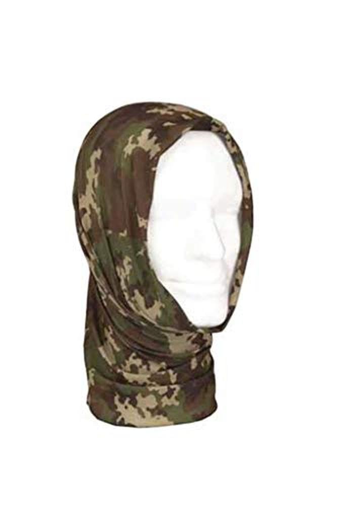 MIL-TEC Multi-Function Headgear - Men's, Flecktarn Camo, One Size, 12216021