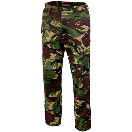 US Army BDU Combat Trousers – DPM Camo Ripstop Pants M