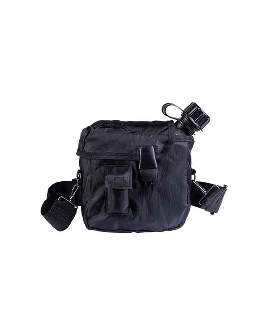 US Canteen 2QT Black – Military Water Bottle with Case & Strap