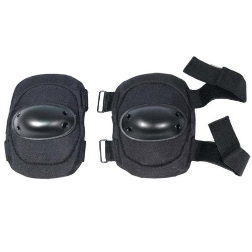 Tactical Military Elbow Pads – Black Combat & Airsoft Protection