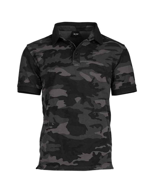 Mil-Tec Men’s Modern Polo T-Shirt – Tactical Casual Wear
